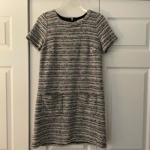 Loft tweed shift dress